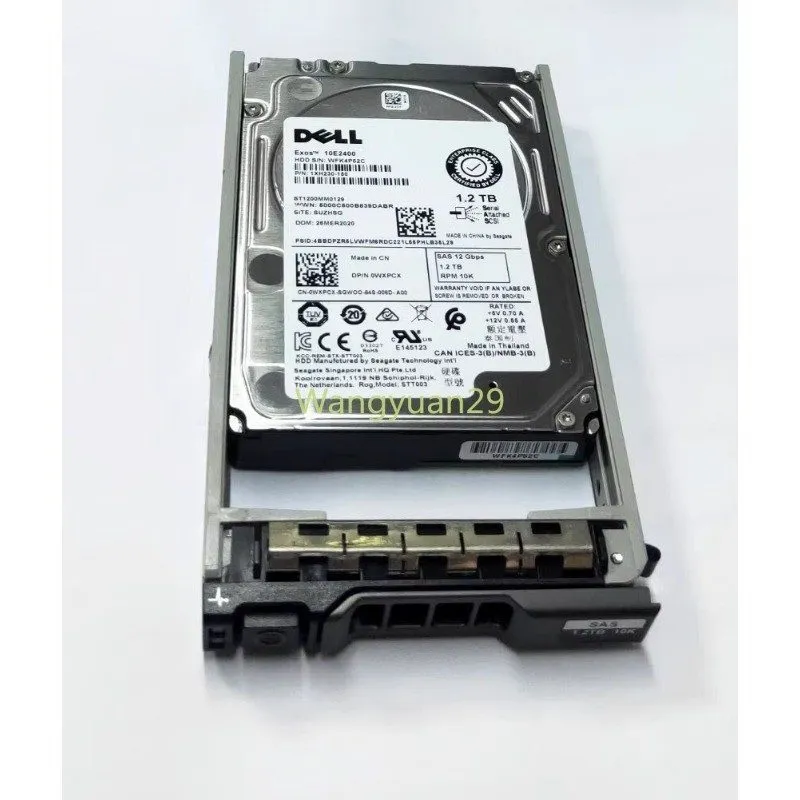 Сервер 0WXPCX Dell POWEREDGE WXPCX 1.2TB 10K RPM 12Gb/s 2.5" SAS SERVER HDD Hard