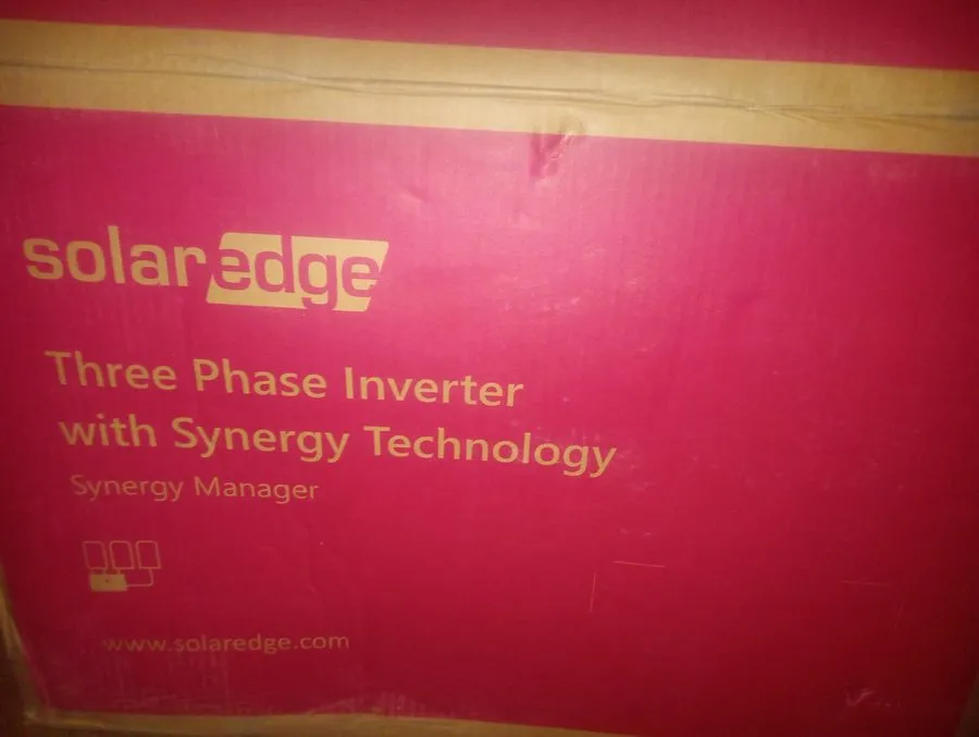 Инвертор Solar Edge Inverter SE-TRI-USOONS4 Three Phase Synergy Inverter — фото лота 2