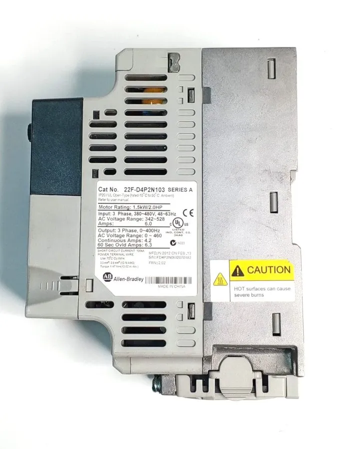 Частотный преобразователь Allen Bradley 22F-D4P2N103 Ser A PowerFlex 4M 480V 3-P