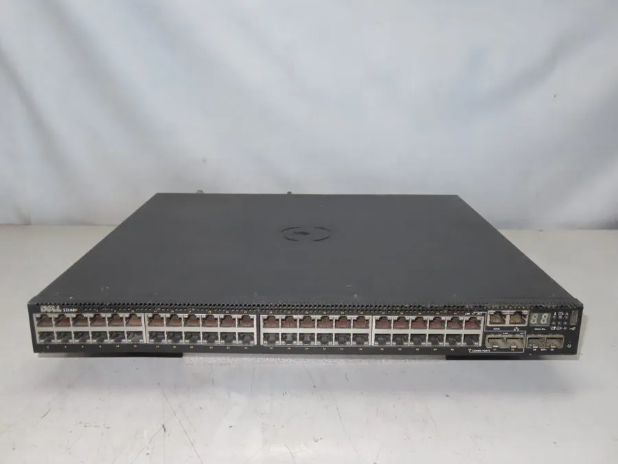 Коммутатор Dell S3148P 48-Port PoE+ Gigabit Managed Switch w/ 2x 10Gb SFP+