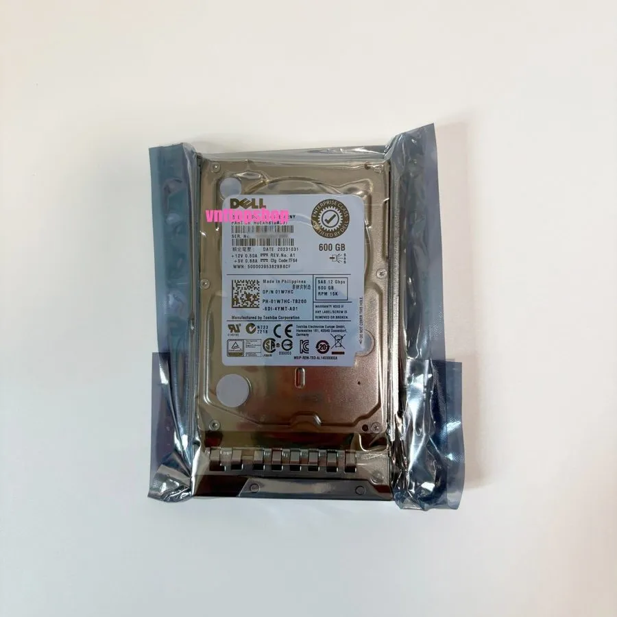 Жёсткий диск DELL HARD DRIVE HDD SAS AL14SXB60ENY 2.5" 600GB 12G 15K RPM 1W7HC