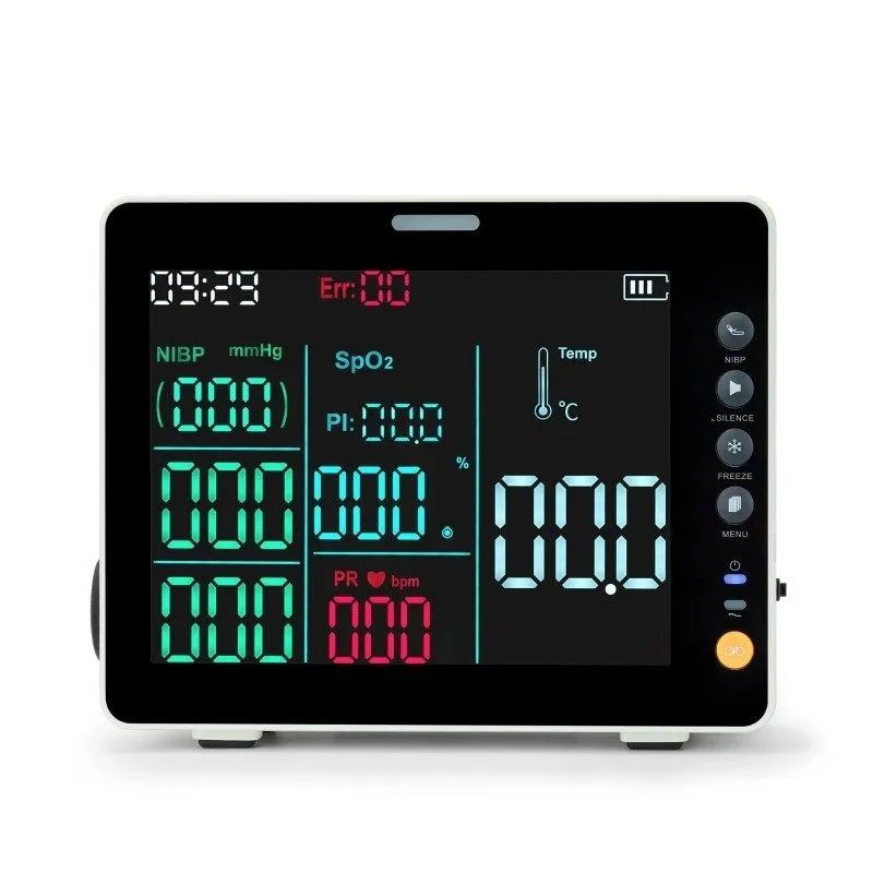 Датчик SpO2 8-inch Screen 3-parameter patient monitor