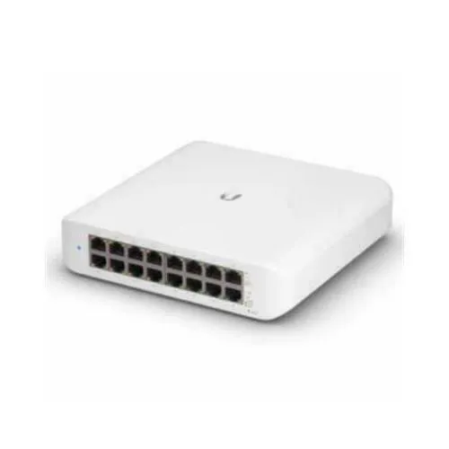 Коммутатор Ubiquiti Networks 45W UniFi 16-Port PoE Switch White (USW-Lite-16-PoE