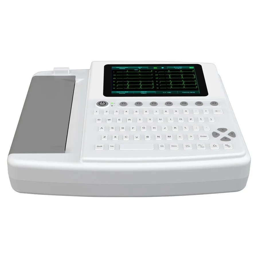 Электрокардиограф 7 Inch Touch Screen Digital ECG Machine-12-Lead Electrocardiog — фото лота 1