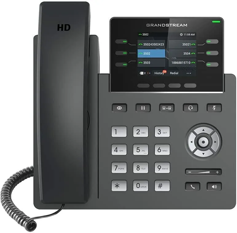 IP-телефон Grandstream GRP2613 3 SIP Carrier-Grade IP Phone PoE Gigabit Color Sc