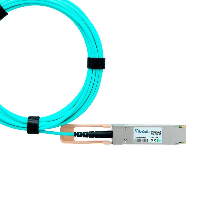 Кабель Supermicro QSFP-100G-AOC-15M Compatible BlueOptics AOC QSFP28 BO282803L15