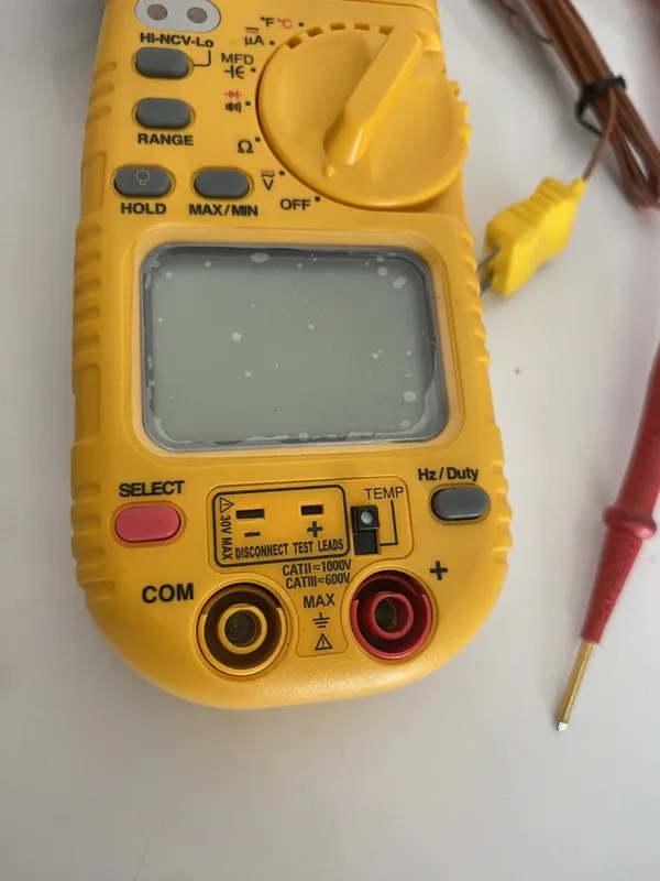 Тестер UEi DL379B Digital HVAC Clamp Meter Yellow