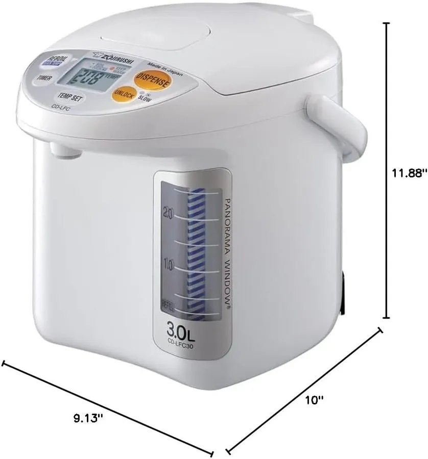 Реле защиты Zojirushi CD-LFC30 Panorama Window Micom Water Boiler and Warmer, 10