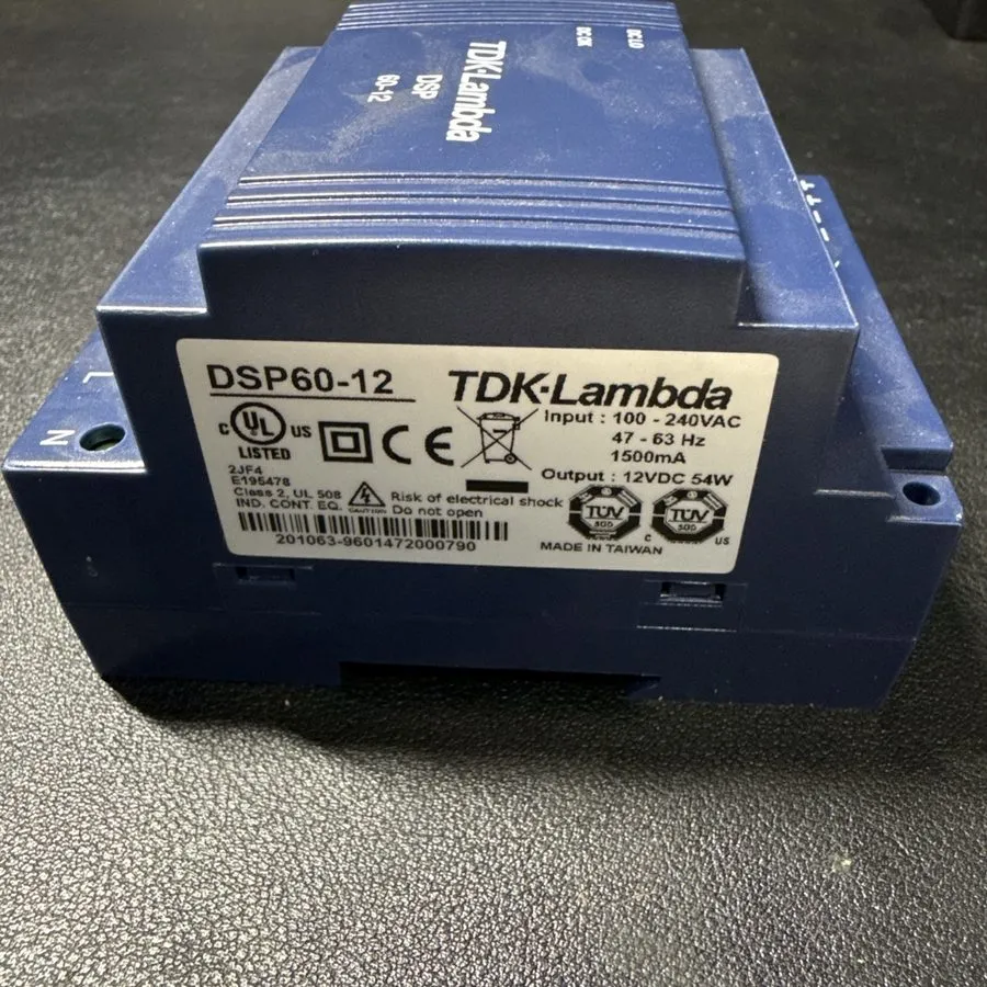 Блок питания TDK-Lambda DSP60-12 AC DC DIN Rail Power Supply 100-240VAC IN 12V 5
