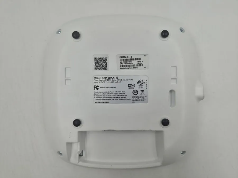 Точка доступа Wi-Fi Cisco C9120AXI-B Catalyst 9120AX Wi-Fi 6 802.11ax Access Poi