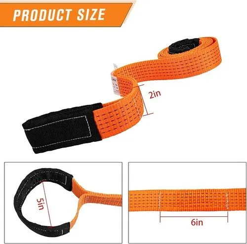 Строп 2" x10FT Heavy Duty Nylon Lifting Sling Strap, 15000lb Capacity Super Stur