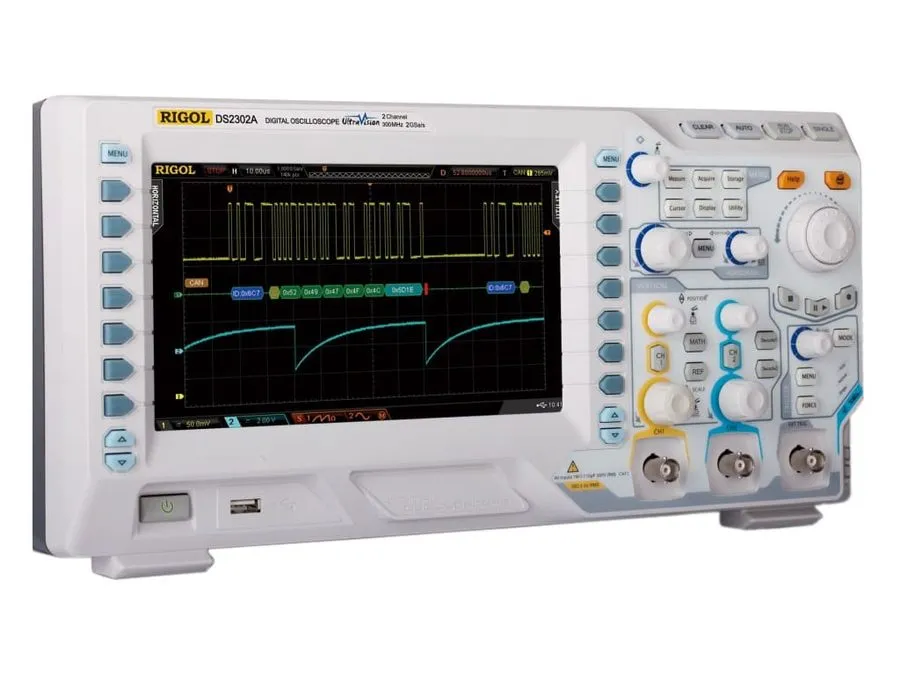 Осциллограф Rigol DS2302A Digital Oscilloscope 2 Channel 300MHz 2GSa/s — фото лота 1