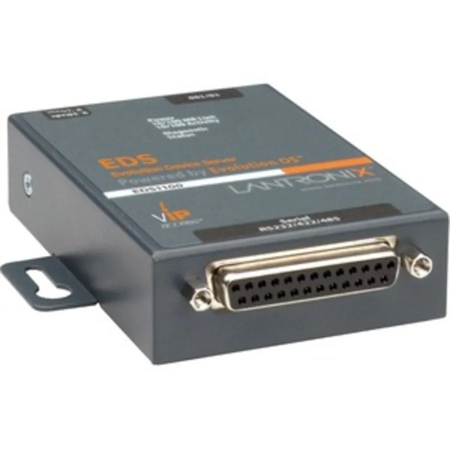 IIoT-устройство Lantronix Ed1100002-01 Device Server EDS1100 1 Port Secure RS232