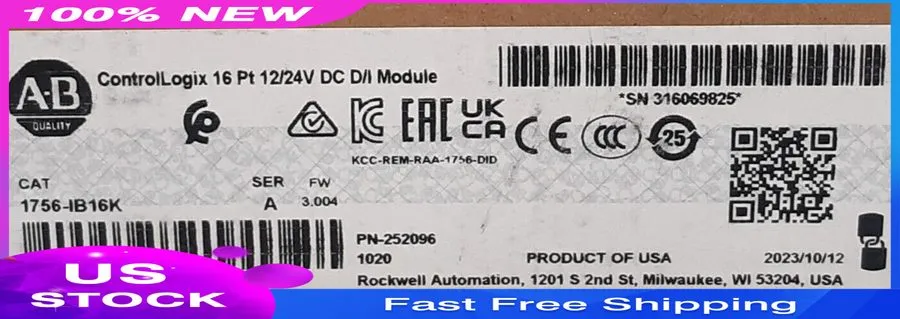 Модуль ввода-вывода Allen-Bradley 1756-IB16K 16Pt 24VDC Sinking Input Module