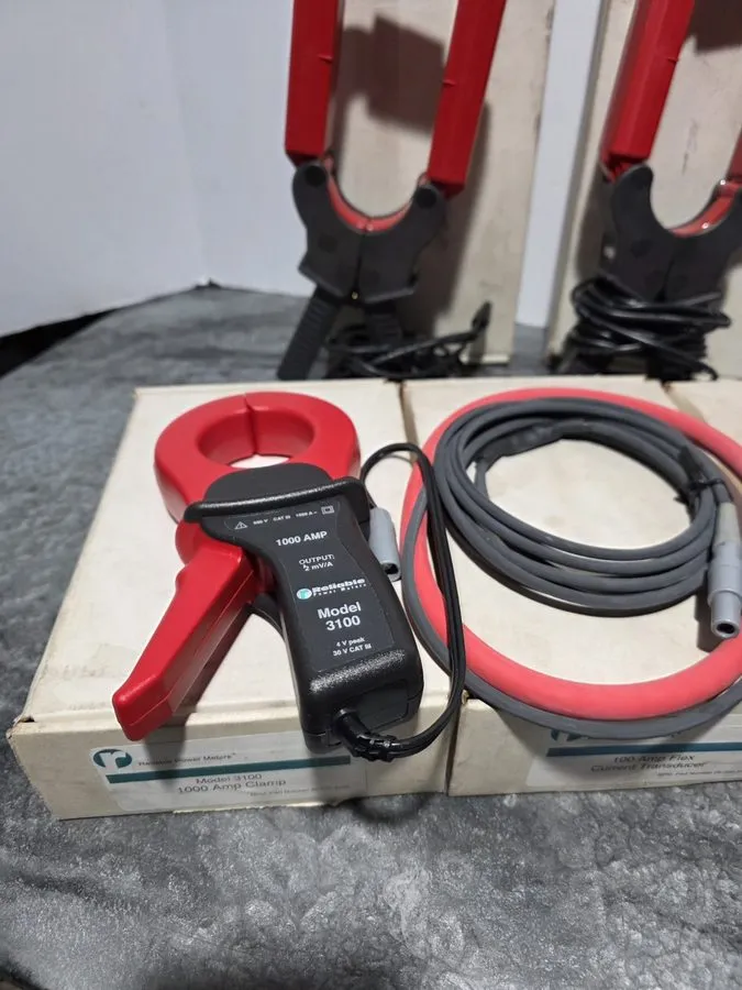 Пробник Dranetz TR-2520 Current Probe, Reliable Power 1000 Amp Clamp, Flex Trans — фото лота 2