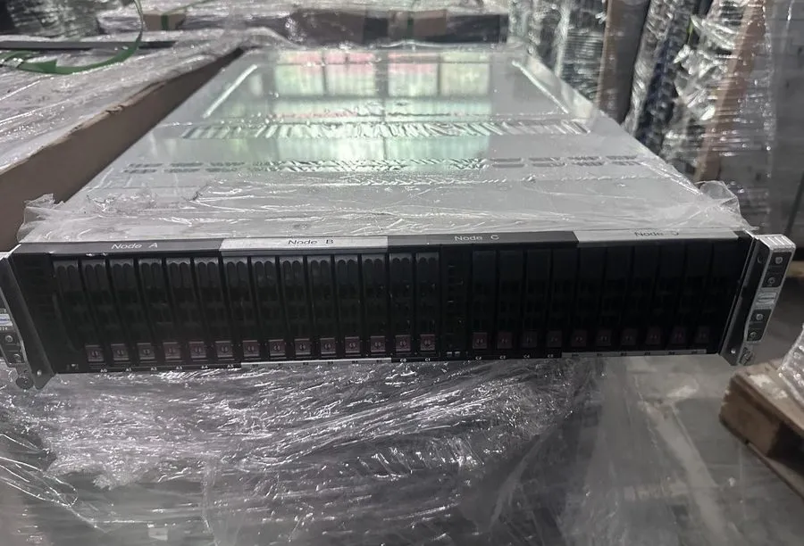 Сервер Supermicro A217B-22 2U 4-Node Server 24x2.5" H12DST-B, 2xAMD 7002/7003, 2