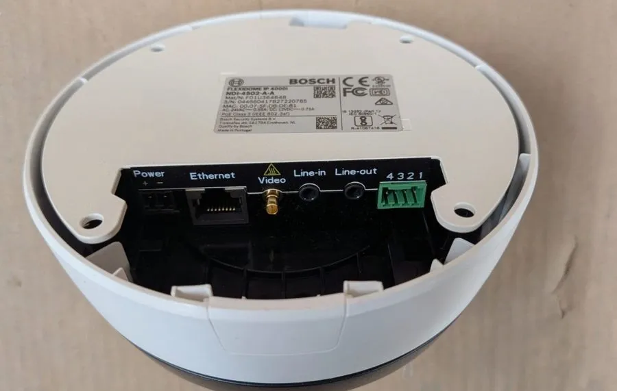 Камера Bosch NDI-4502-A-A FLEXIDOME IP 4000i 2MP 3-10MM IP Dome Security Camera
