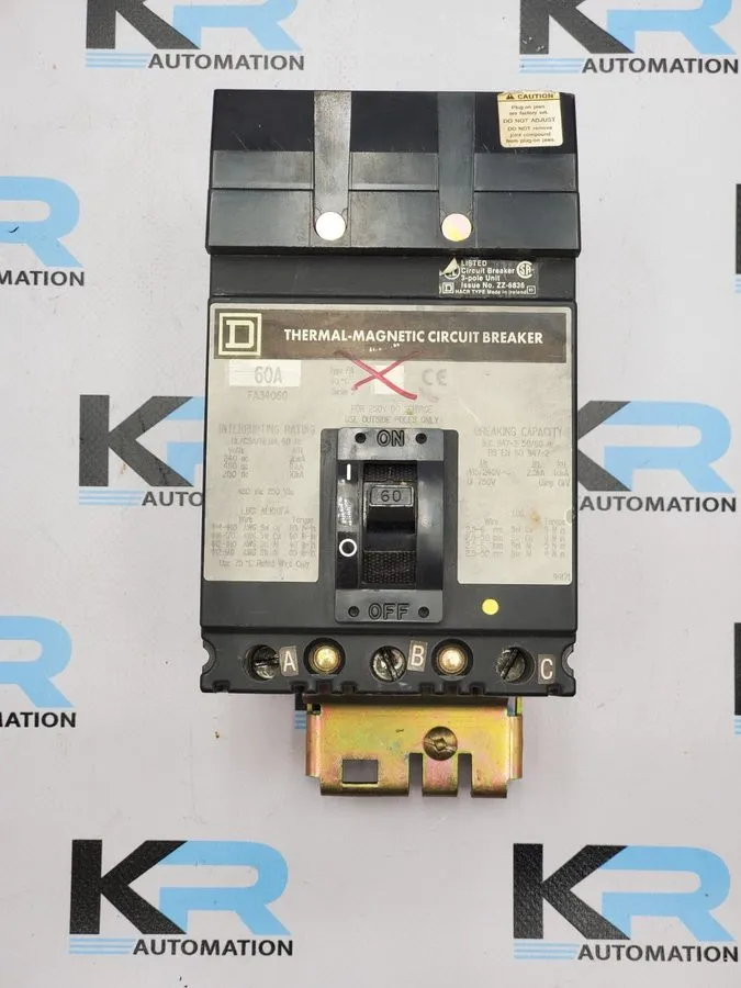 Автоматический выключатель Square D 60 Amp I-Line Circuit Breaker 3-Pole 480V AC