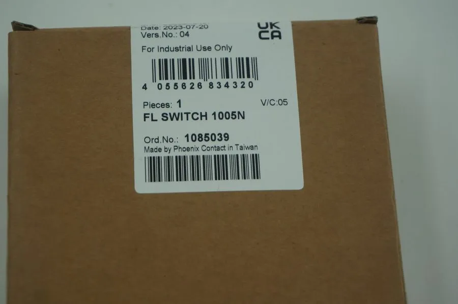 Коммутатор PHOENIX CONTACT/FL SWITCH 1005N/Industrial Ethernet Switch — фото лота 2