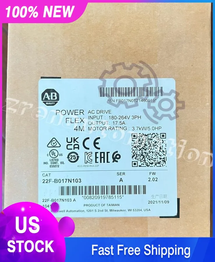 Сервопривод Allen Bradley 22F-B017N103 Kinetix Servo Drive