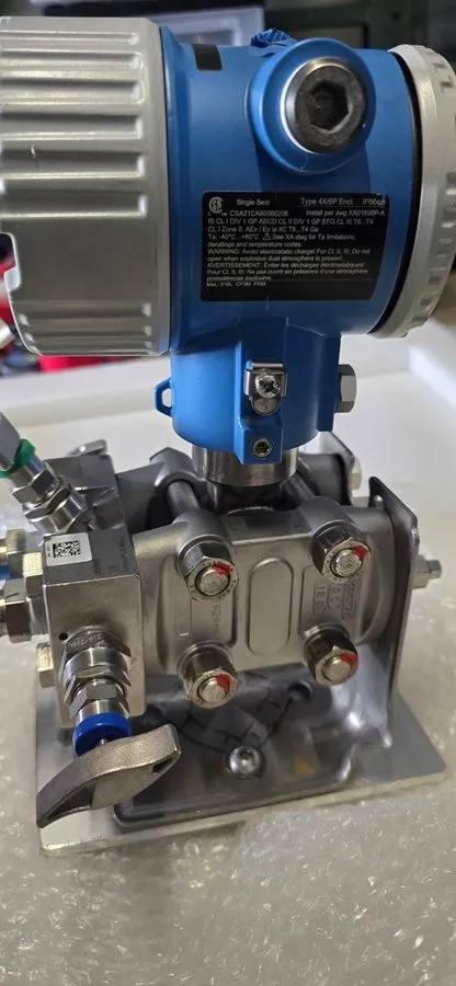 Датчик давления PMD75-ABA7B21DAAA E+H differential pressure transmitter — фото лота 1