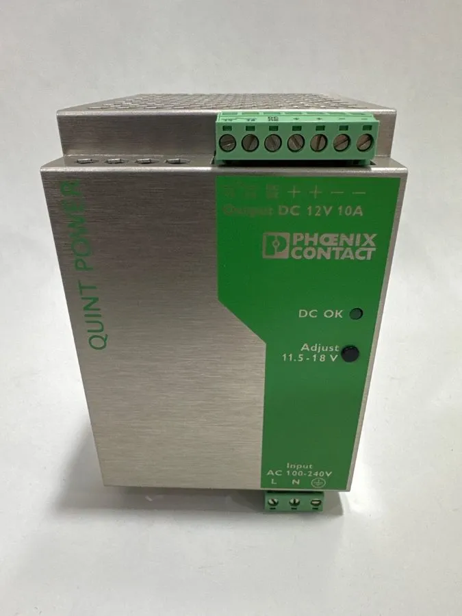 Блок питания Phoenix Contact QUINT-PS-100-240AC/12DC/10 Power Supply 12VDC — фото лота 1