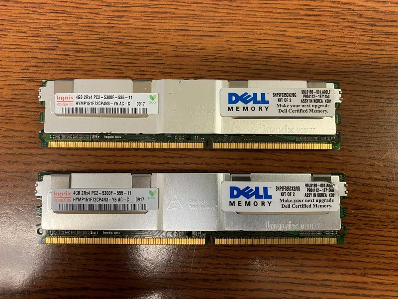 Модуль памяти Hynix 8GB PC2-5300F fully buffered DDR2 667Mhz ECC Server Memory R