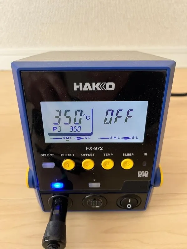 Паяльник MINT Hakko FX972-81 Dual Port Soldering Station