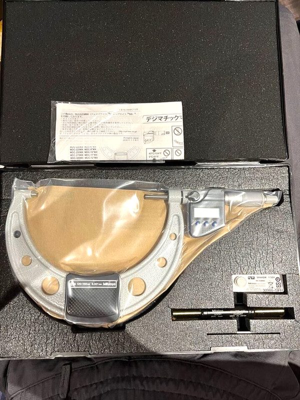 Микрометр Mitutoyo Digital Micrometer MDC-150MX (293-251-30) (Coolant Proof Micr — фото лота 1