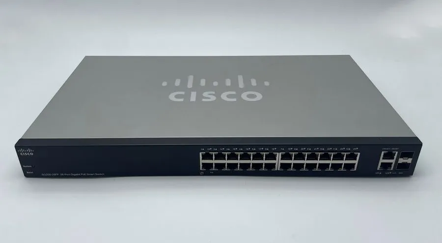 Коммутатор Cisco SG200-26FP 26-Port Gigabit PoE Smart Switch