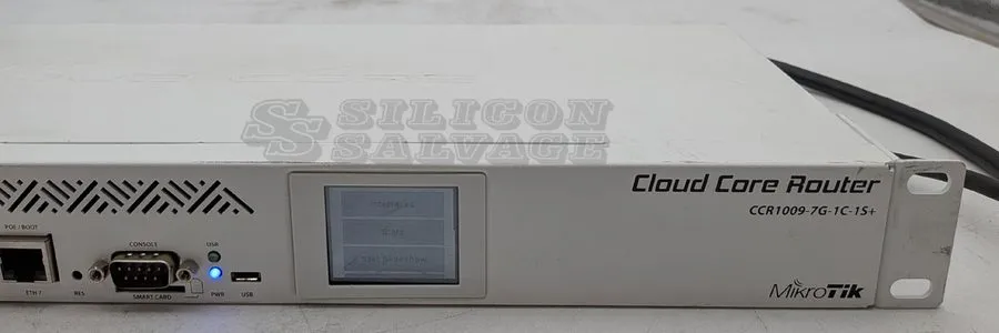 Маршрутизатор MikroTik CCR1009-7G-1C-1S+ router&lhy