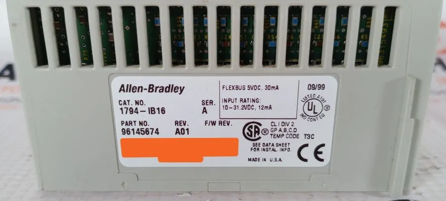Модуль ввода-вывода Allen-Bradley Flex I/O 1794-IB16 24VDC SINK INPUT