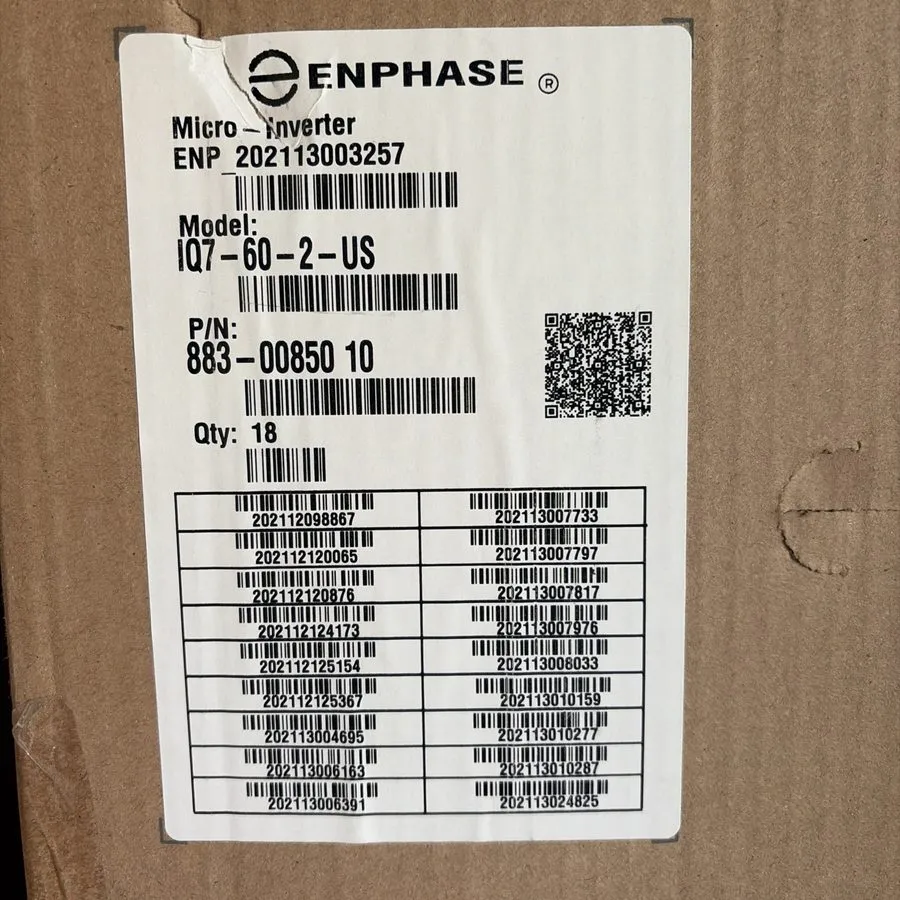 Инвертор SolarEdge SE5000H-US000BNC4 Single Phase 7.6kW Inverter w/HD wave Techn — фото лота 2