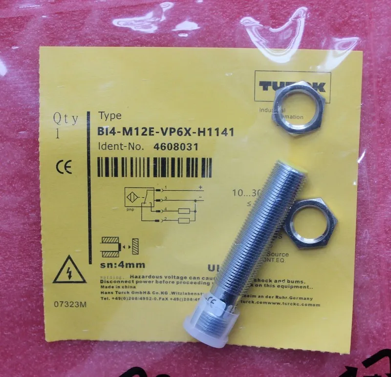 Датчик приближения BI4-M12E-VP6X-H1141 inductive proximity sensor switch TURCK