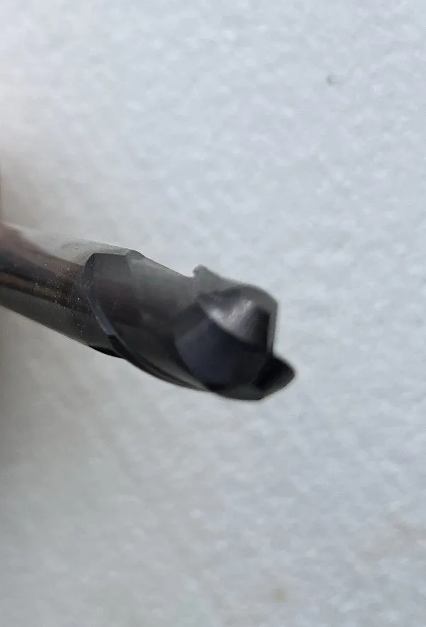Режущий инструмент OSG 12mm X R6 Ball Nose 8” Long End Mill Japan 2 Flute Carbid — фото лота 2