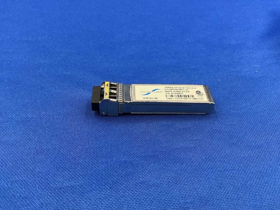 Трансивер Solarflare PLRXPL-SC-S43-SF 10G 850nm SFP+ Optical Transceiver SFM10G-