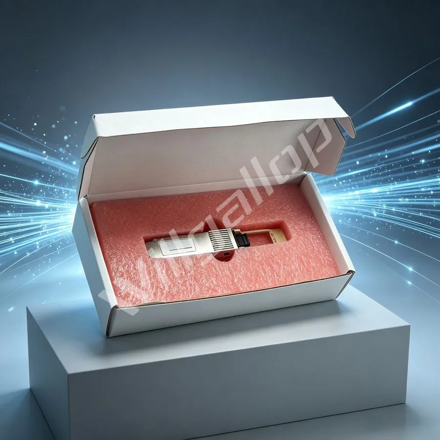 Трансивер 200GBASE-SR4 QSFP56 Transceiver 850nm MMF MPO 100m OM4 DDM Hot Swap — фото лота 2