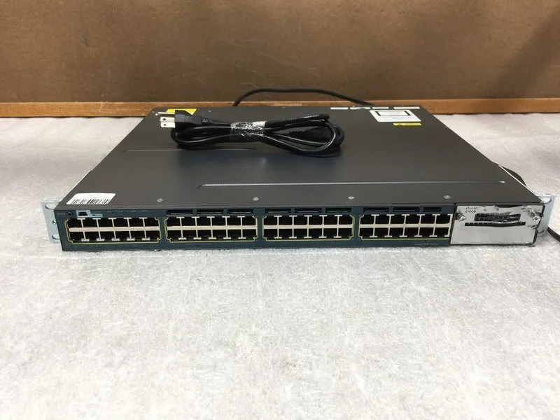 Коммутатор Cisco Catalyst WS-C3560X-48T-L 48-Port Gigabit Ethernet Switch — фото лота 1