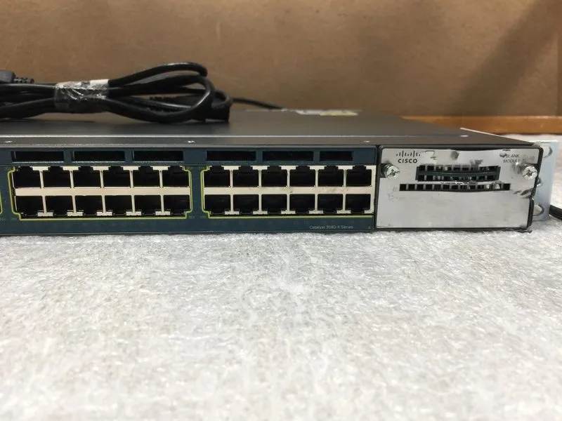 Коммутатор Cisco Catalyst WS-C3560X-48T-L 48-Port Gigabit Ethernet Switch — фото лота 3