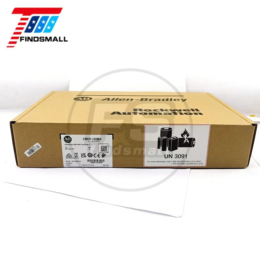 Панель оператора 2025 ALLEN BRADLEY 2711R-T7T /B PANELVIEW 800 HMI TERMINAL 7"