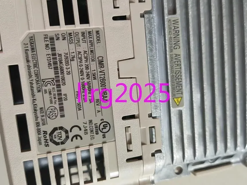 Привод Yaskawa V1000 CIMR-VT2B0010BAA 1.5kw 220V