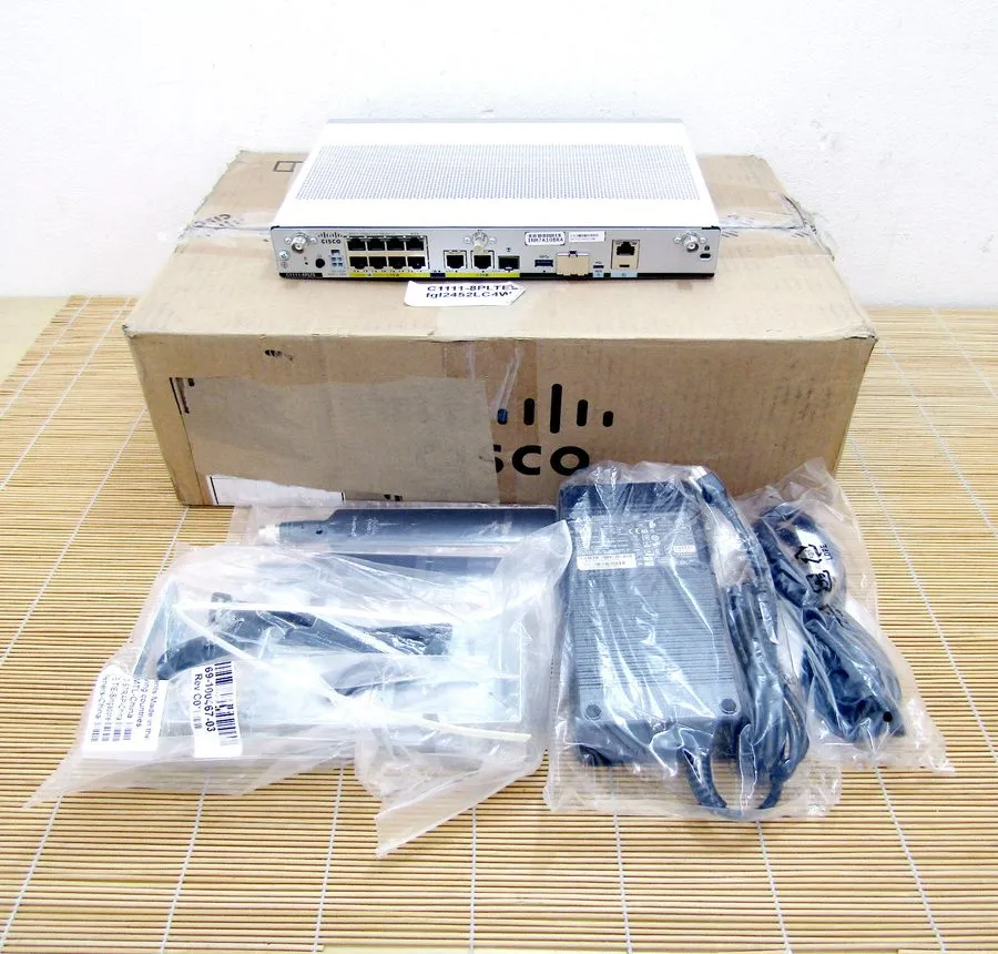 Маршрутизатор Cisco C1111-8PLTEEA ISR 1100 Series 8-Port Dual GE SFP LTE Router
