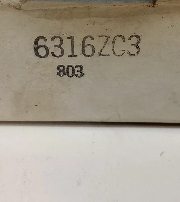Подшипник SKF 6316-Z/C3 Deep Groove Ball Bearing 80x170x39mm
