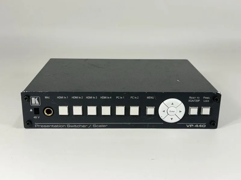 Видеокоммутатор KRAMER VP-440 6–Input Presentation Switcher Scaler HDBaseT HDMI