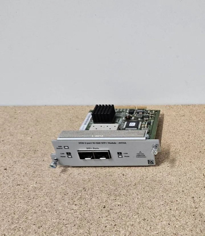 Трансивер J9731A HP HPE Aruba 2920 2-Port 10GbE SFP+ Module 5066-2234
