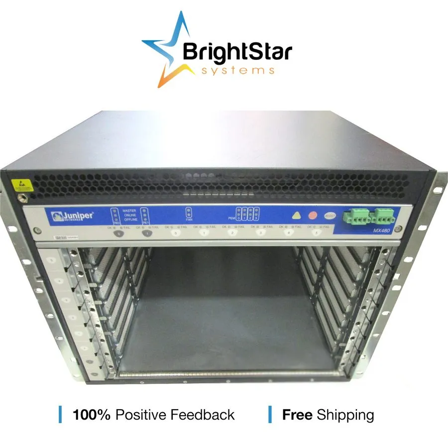 Блок питания Juniper CHAS-BP3-MX480 Chassis w/ 4x PWR-MX480-2520-AC PS 1x FFANTR