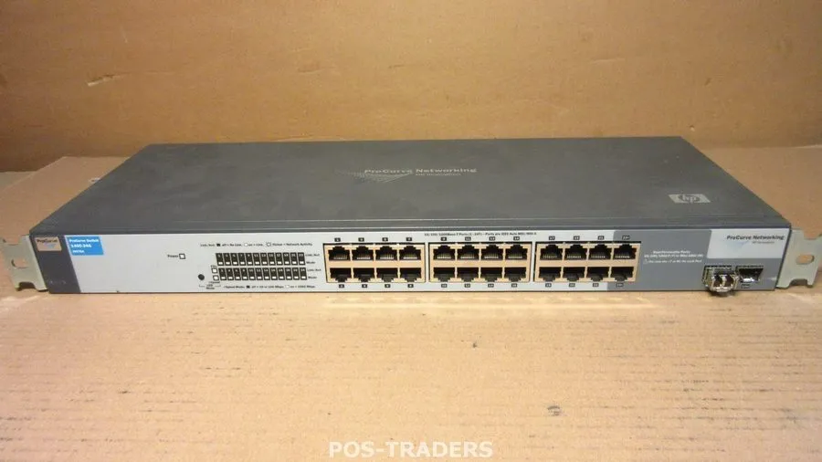 Коммутатор HP ProCurve 1400-24G 24-Port Gigabit Switch J9078A INCL BRACKETS