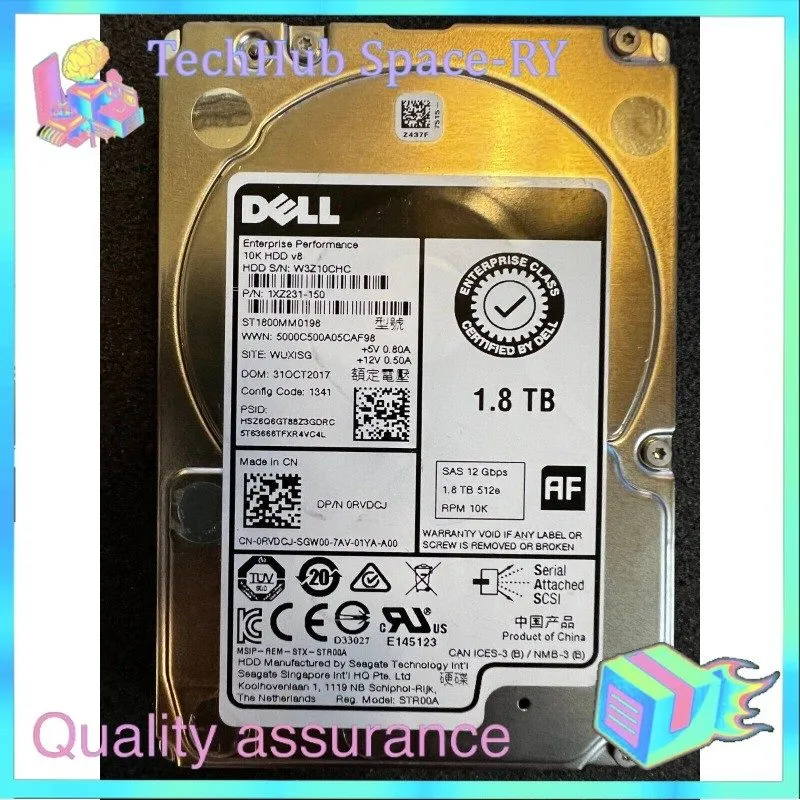 Жёсткий диск Seagate Enterprise Performance 10K HDD v8 1.8TB SAS 2.5" HDD ST1800