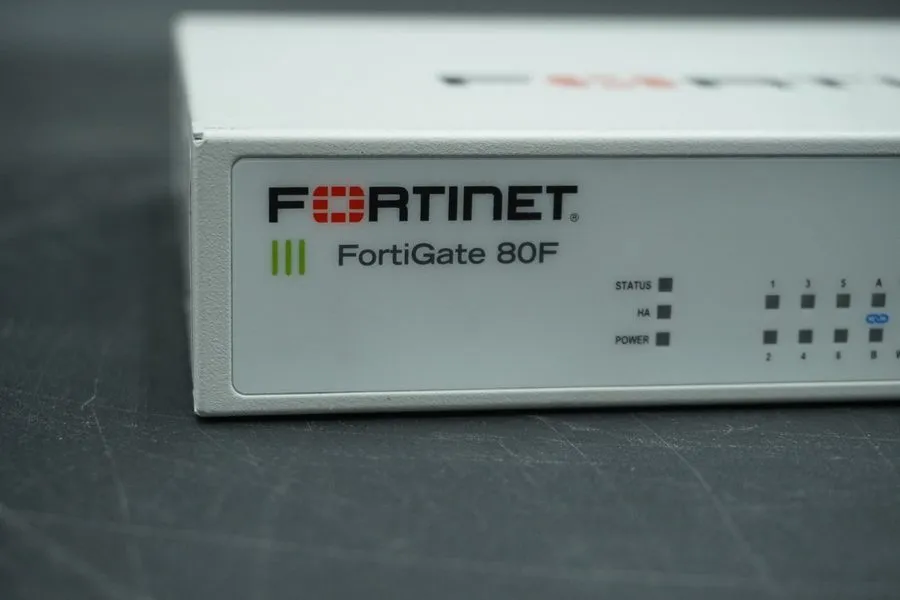 Межсетевой экран Fortinet FortiGate 80F FG-80F Firewall Security Appliance 10x G
