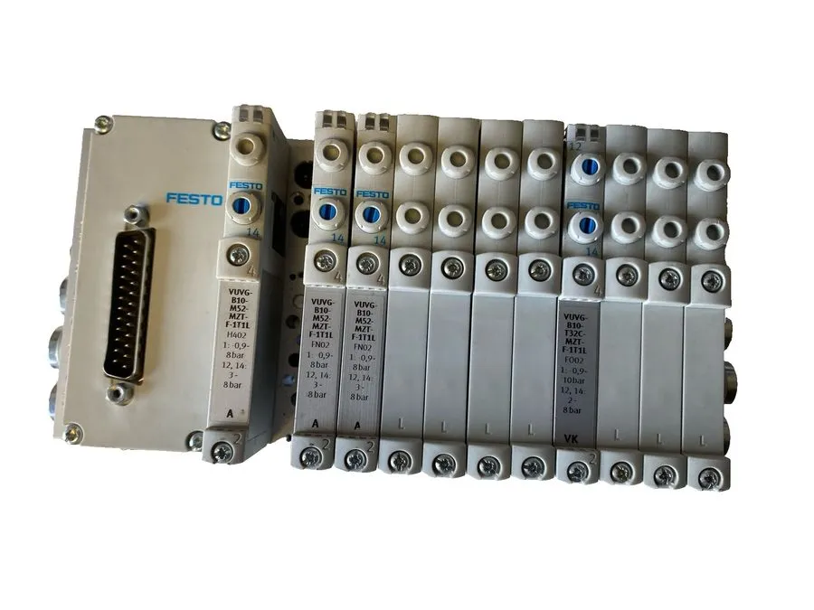 Электромагнитный клапан Festo VTUG-10 Valve Manifold VUVG Solenoid Valve 24V Mul